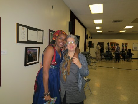 Joyce Guy w/Editor, Lillian Benson