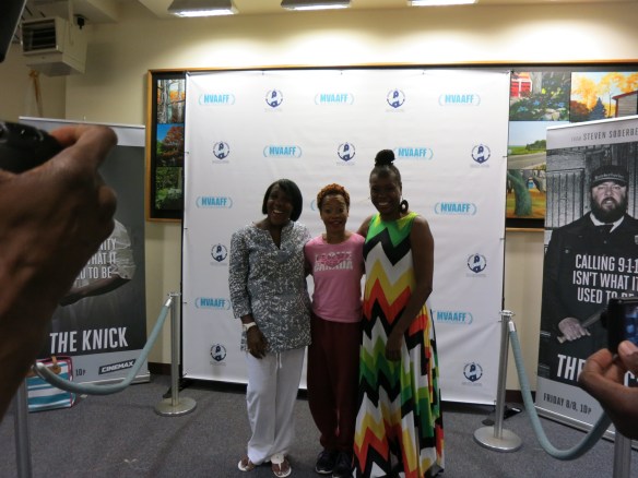 MVAAFF Co-founder Stephanie Rance, Camille A. Brown and Joyce Guy